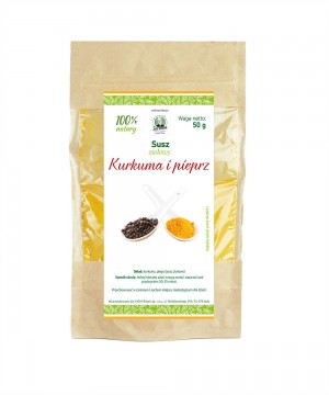 Kurkuma z pieprzem 50g 2