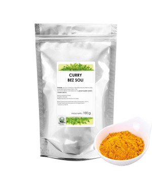 Curry bez dodatku soli 100g...