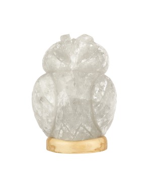 Sowa - Lampa solna rzeźba...