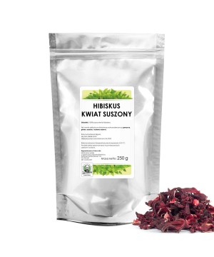 Hibiskus kwiat suszony 250g SR