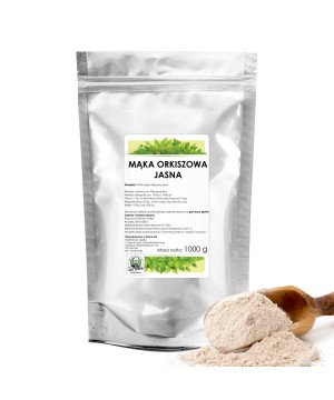 Mąka orkiszowa jasna 1000g...