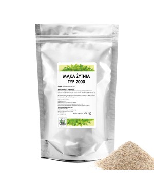 Mąka żytnia typ 2000 250g SR C
