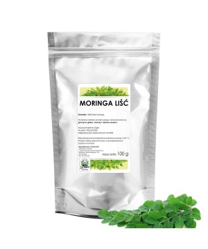 Moringa liść 100g SR C