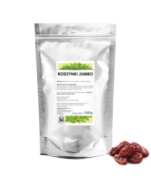 Rodzynki Jumbo 1000g SR E
