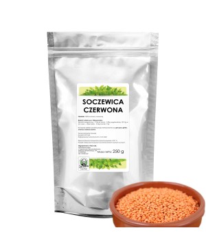 Soczewica czerwona 250g SR E