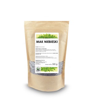 Mak niebieski 500g PK