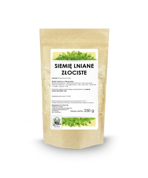 Siemię lniane złociste 250g