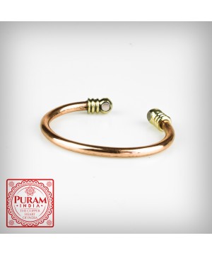 Miedziana bransoletka 6372 B