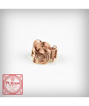 Miedziany pierścionek 6003 P