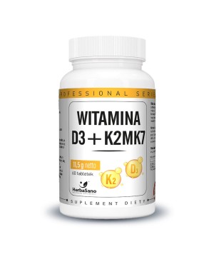 Witamina D3 2000IU + K2MK7 5