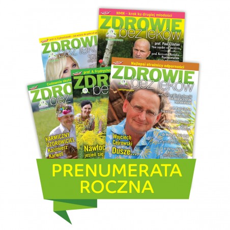 Subskrypcja Zdrowie bez leków - 12 miesięcy