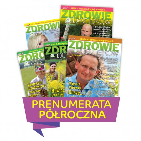 Subskrypcja Zdrowie bez leków - 6 miesięcy