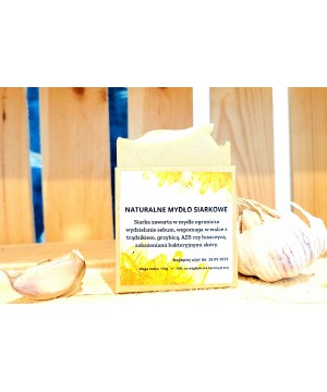 100% naturalne mydło siarkowe