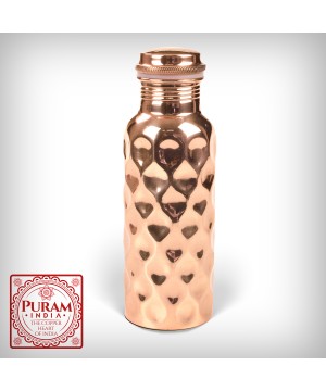 Butelka miedziana plaster...