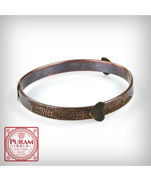 Miedziana bransoletka...