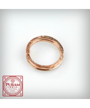 Miedziany pierścionek 13