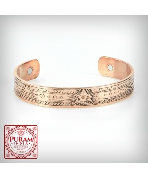 Miedziana bransoletka 3