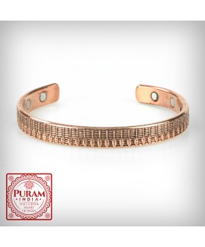 Miedziana bransoletka 15