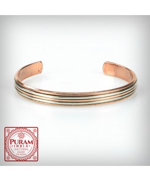 Miedziana bransoletka 20