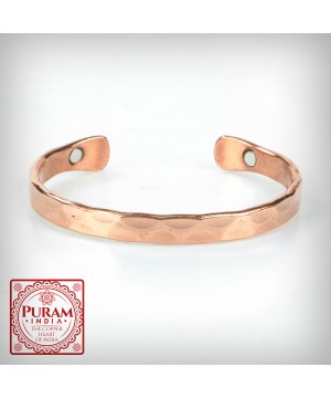 Miedziana bransoletka 25