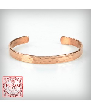 Miedziana bransoletka 34