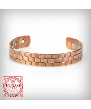 Miedziana bransoletka 35