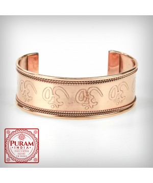 Miedziana bransoletka 41