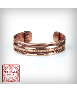 Miedziana bransoletka 39