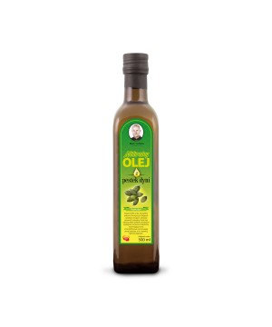 Świeży naturalny olej z...