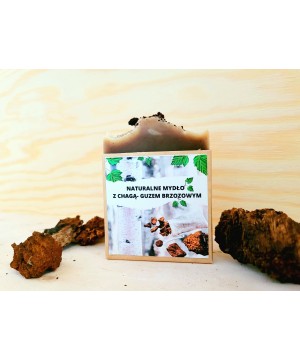 Naturalnie mydło z chagą -...