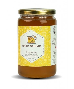Miód Rzepakowy 1000g