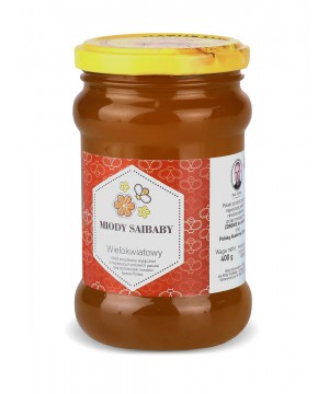 Miód Wielokwiatowy 400g