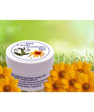 Maź żywokostowa z arniką