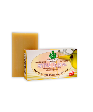 100% naturalne mydło lniane...