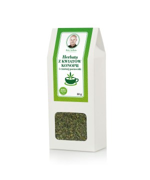 Herbata z kwiatów konopi i...
