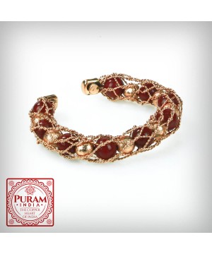 PURAM Miedziana bransoletka...
