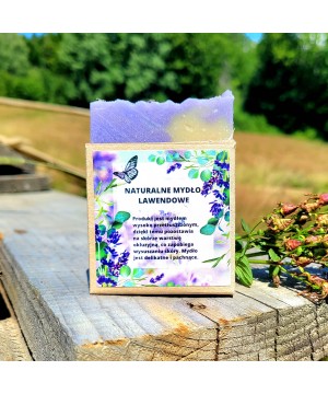 Naturalne mydło lawendowe