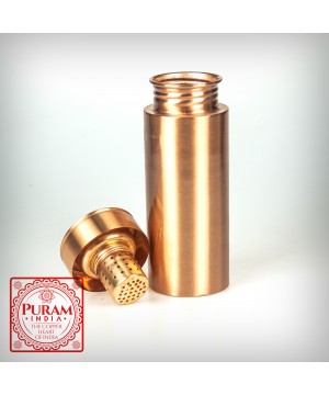 Butelka miedziana z...