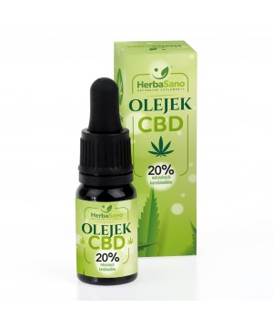 Olejek CBD 20 % naturalnych...